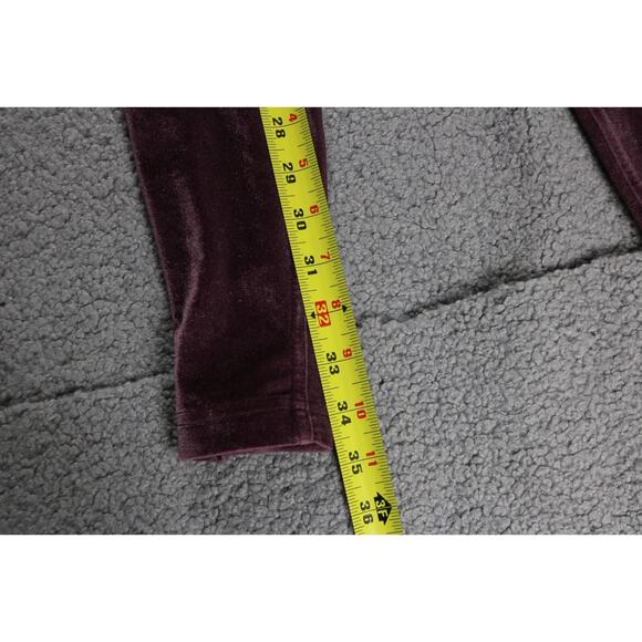 Lululemon Legging 6 Deep Maroon Wunder Under Special Edition Velvet Garnet - Picture 9 of 11